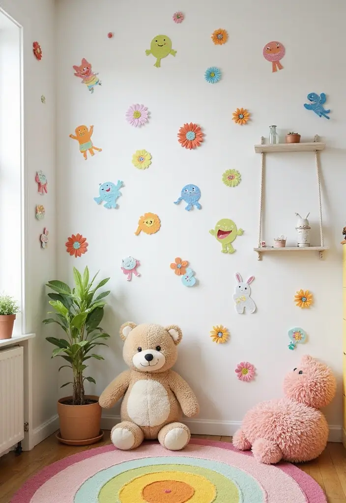 25+ Accent Wall Ideas That Transform Any Space - 11. Wall Decals and Stickers