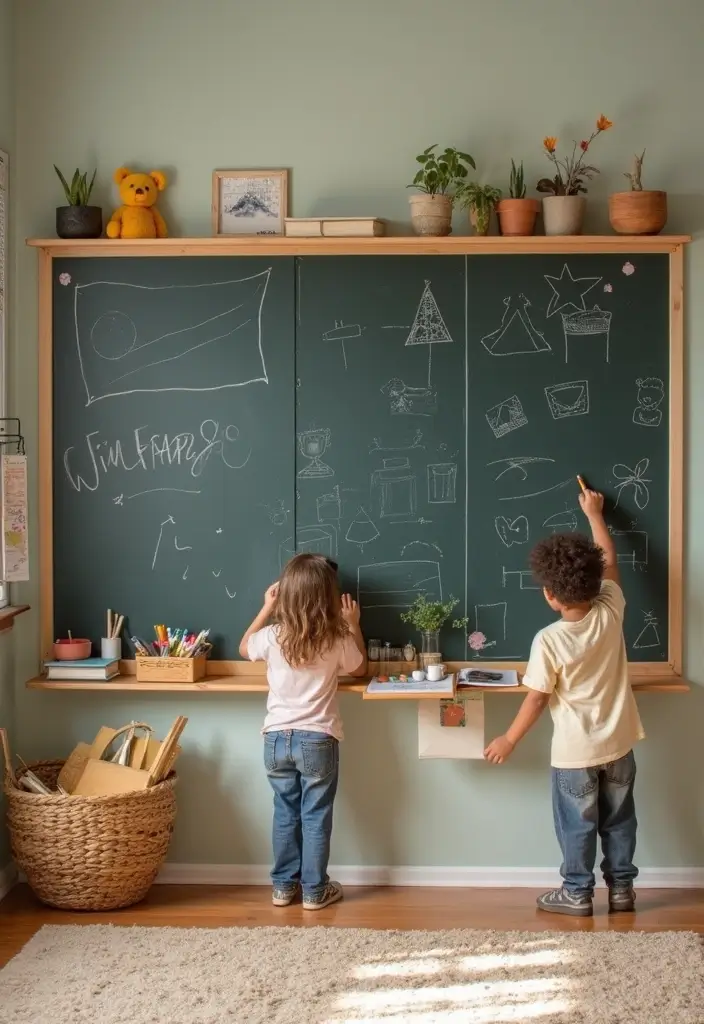 25+ Wall Design Ideas for Unique Interiors - 20. Interactive Wall Panels