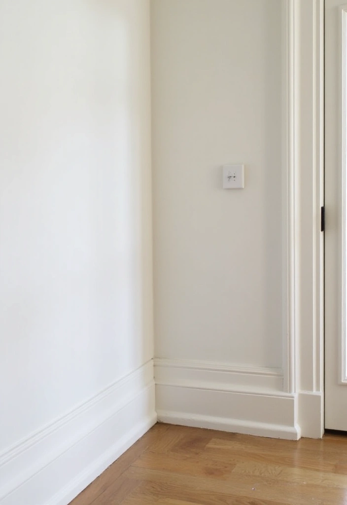 25+ Wall Moulding Ideas That Add Classic Charm - 11. Simple Quarter Round Moulding