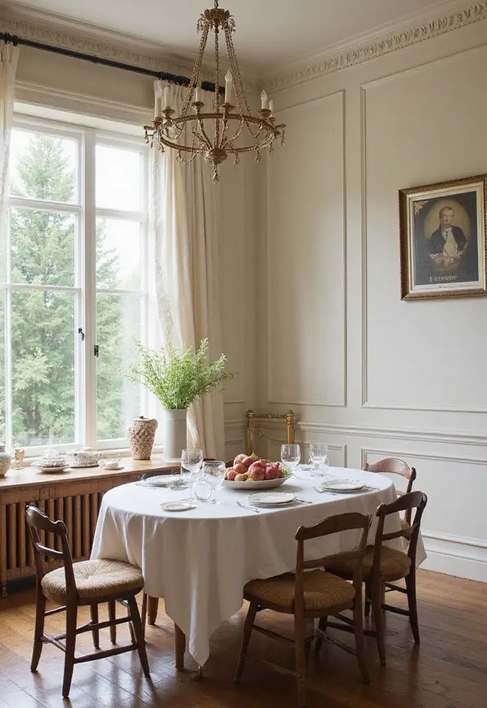 25+ Wall Moulding Ideas That Add Classic Charm - 3. Vintage Wainscoting