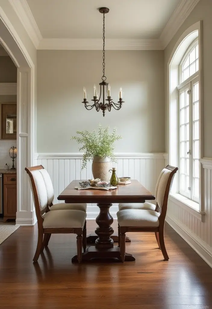 25+ Wall Moulding Ideas That Add Classic Charm - 8. Farmhouse Inspired Trim