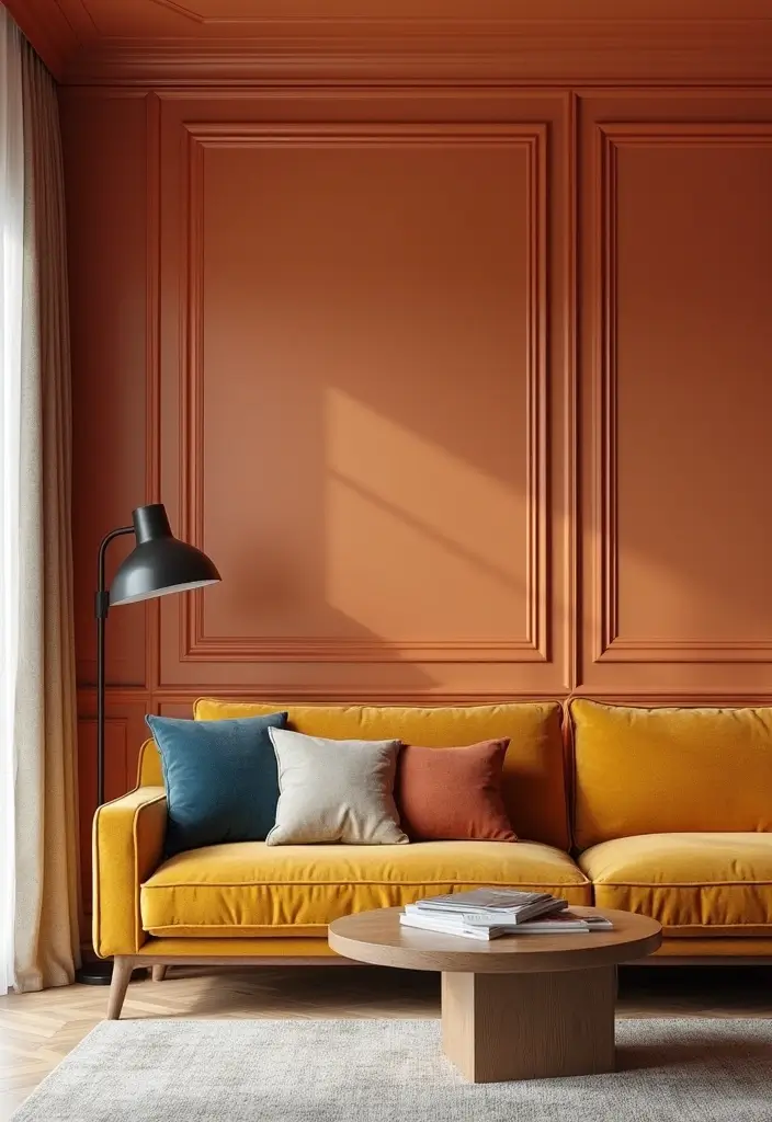 25+ Wall Moulding Ideas That Add Classic Charm - 9. Modern Geometric Moulding