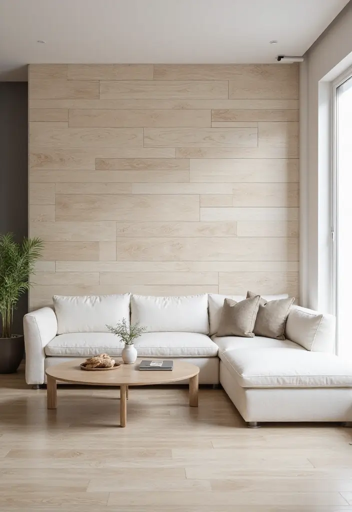 25+ Wall Panel Designs That Feel Fresh and Trendy - 11. Minimalist Plank Walls