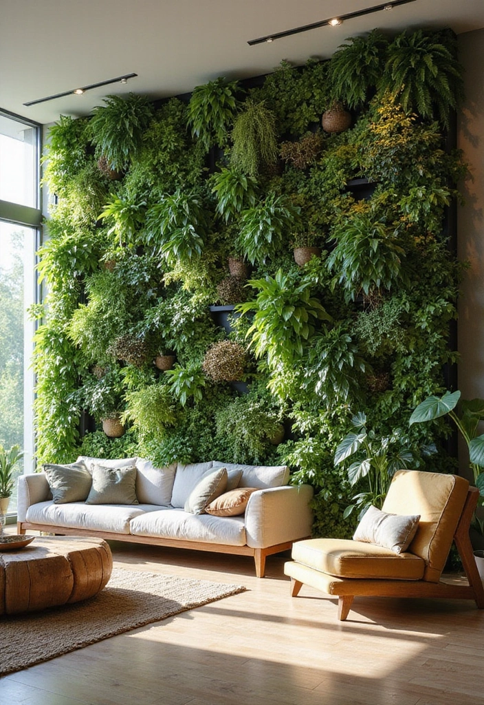 25+ Wall Panel Designs That Feel Fresh and Trendy - 14. Living Green Walls
