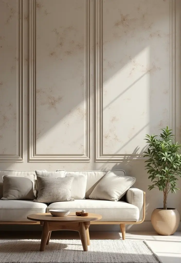 25+ Wall Panel Designs That Feel Fresh and Trendy - 18. Eco-Friendly Wallpaper Panels