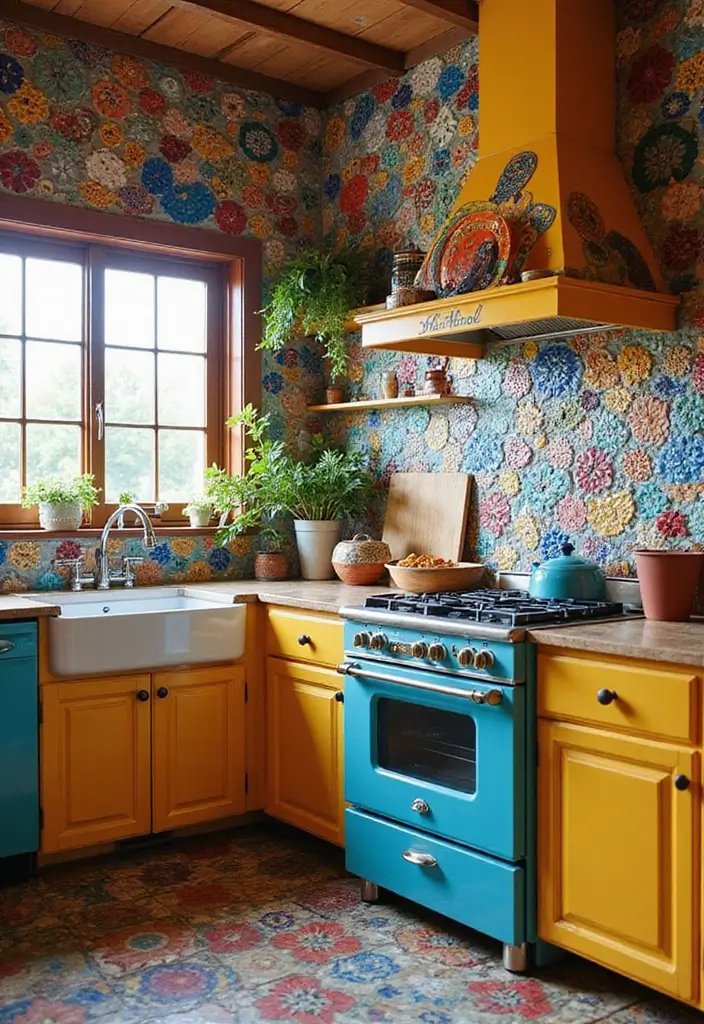 25+ Wall Panel Designs That Feel Fresh and Trendy - 24. Artistic Mosaic Panels