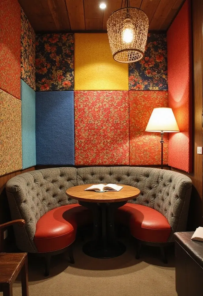 25+ Wall Panel Designs That Feel Fresh and Trendy - 4. Fabric Panels for Texture