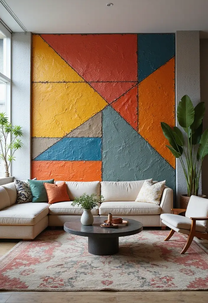 25+ Wall Panel Designs That Feel Fresh and Trendy - 8. Geometric Patterns