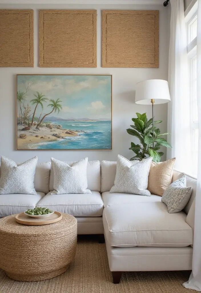 25+ Wall Paneling Designs That Add Depth - 21. Natural Fiber Panels