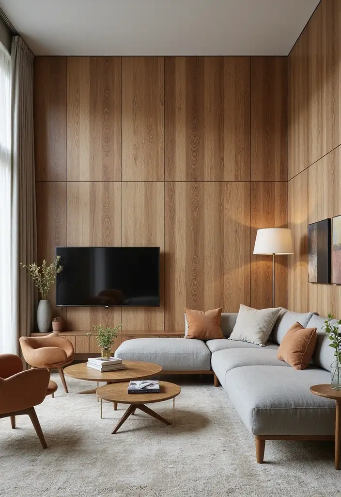 25+ Wall Paneling Designs That Add Depth - 23. Vertical Wood Planks