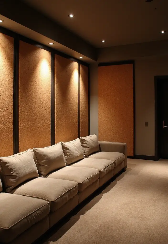 25+ Wall Paneling Designs That Add Depth - 3. Cork Wall Panels