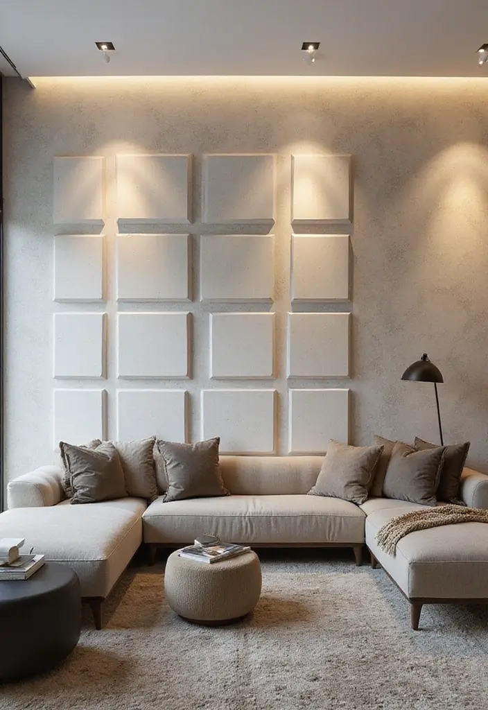 25+ Wall Paneling Designs That Add Depth - 6. 3D Wall Panels