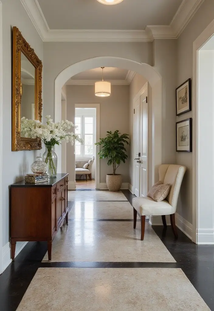 25+ Wall Texture Ideas That Transform Your Interiors - 19. Focal Point Mirrors