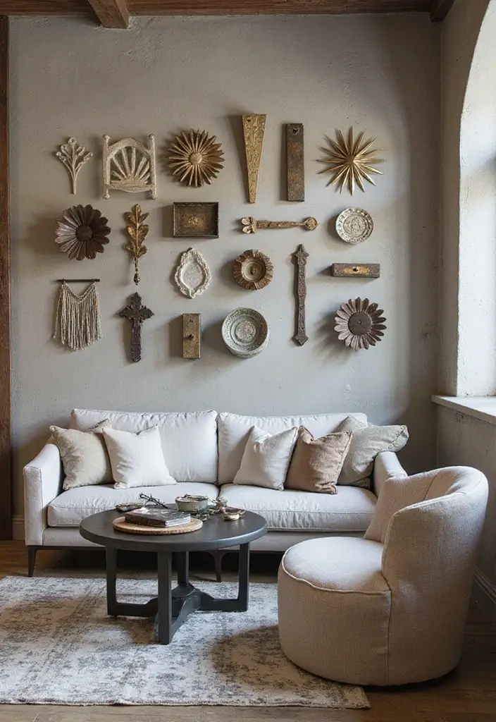25+ Wall Texture Ideas That Transform Your Interiors - 7. Metal Accents