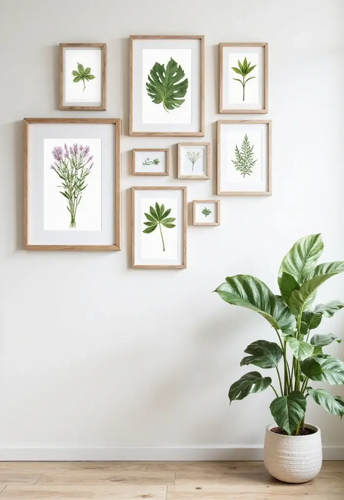 26+ Bedroom Wall Decor Ideas You’ll Love - 8. Botanical Prints