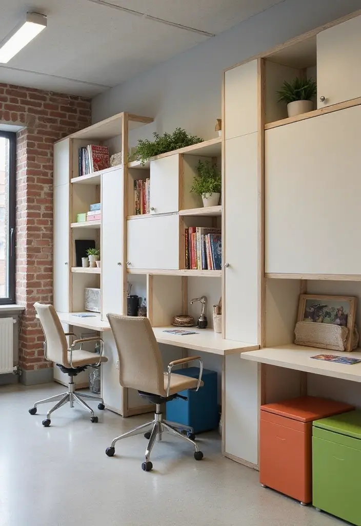 26+ Divider Wall Ideas That Define and Beautify Spaces - 23. Modular Divider Systems