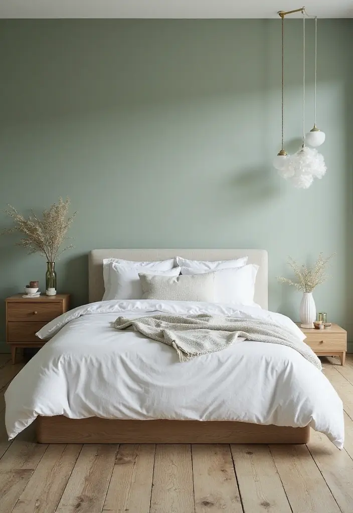 26+ Wall Paint Colors That Inspire Mood and Style - 1. Soft Sage Green: Nature’s Embrace