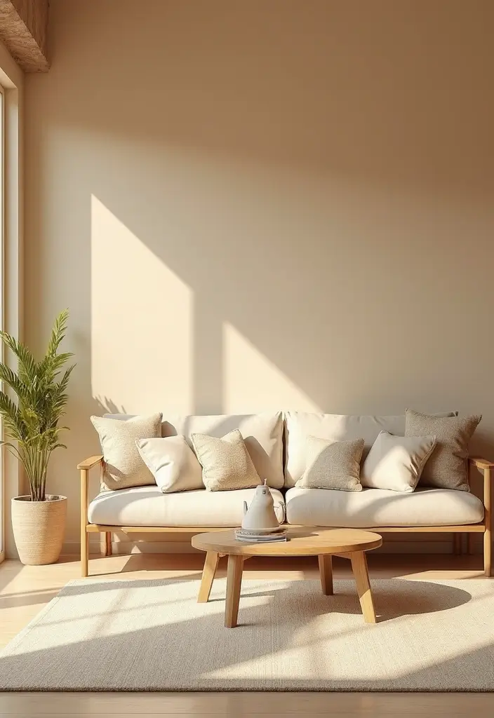 26+ Wall Paint Colors That Inspire Mood and Style - 18. Warm Sand: Coastal Calm