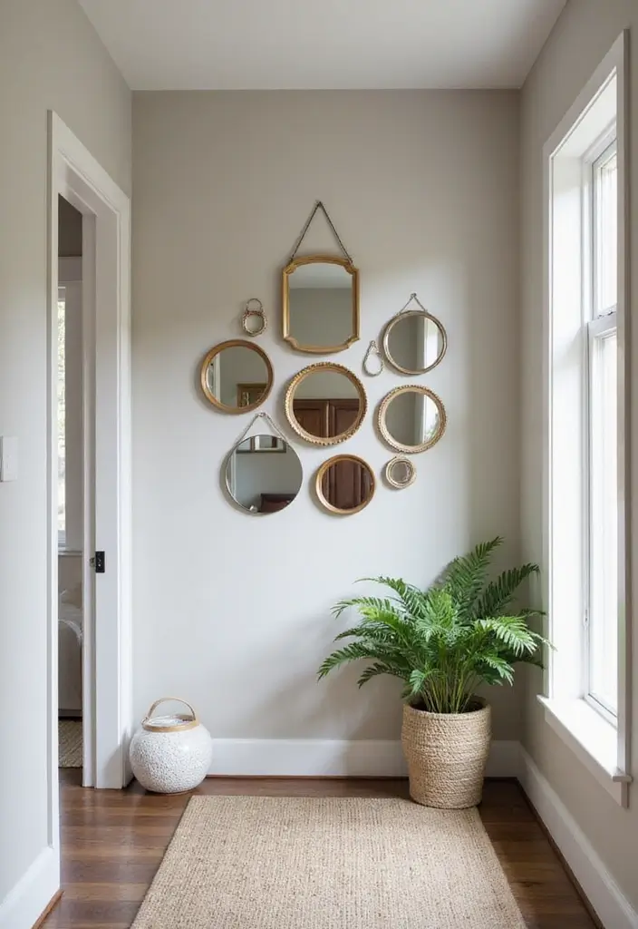 26+ Wall Paneling Ideas That Upgrade Any Room - 15. Wall Mirrors