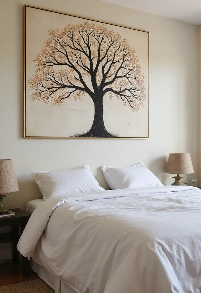 26+ Wall Posters Bedroom Inspirations for Trendy Vibes - 25. Personalized Family Heritage Posters