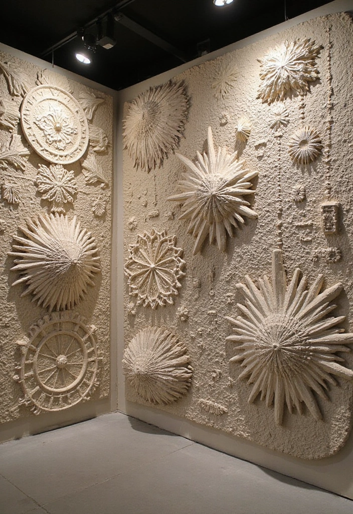 27+ Unique Wall Decor Ideas That Feel One-of-a-Kind - 23. 3D Wall Art