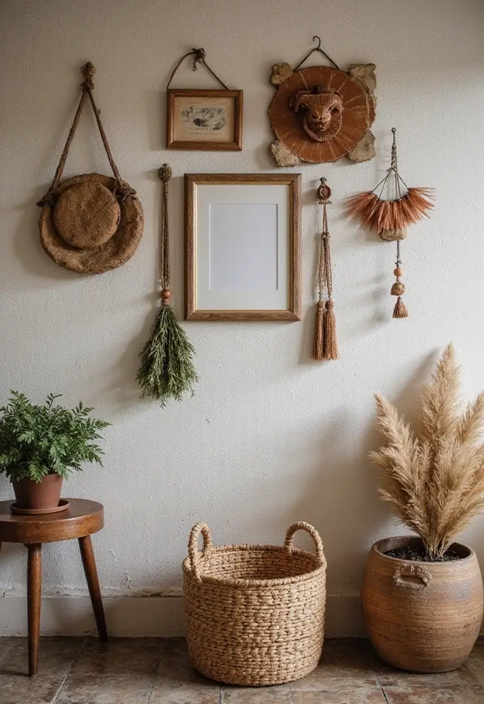 27+ Wall Design Ideas That Add Personality to Your Home - 22. Anthropologie-Inspired Walls