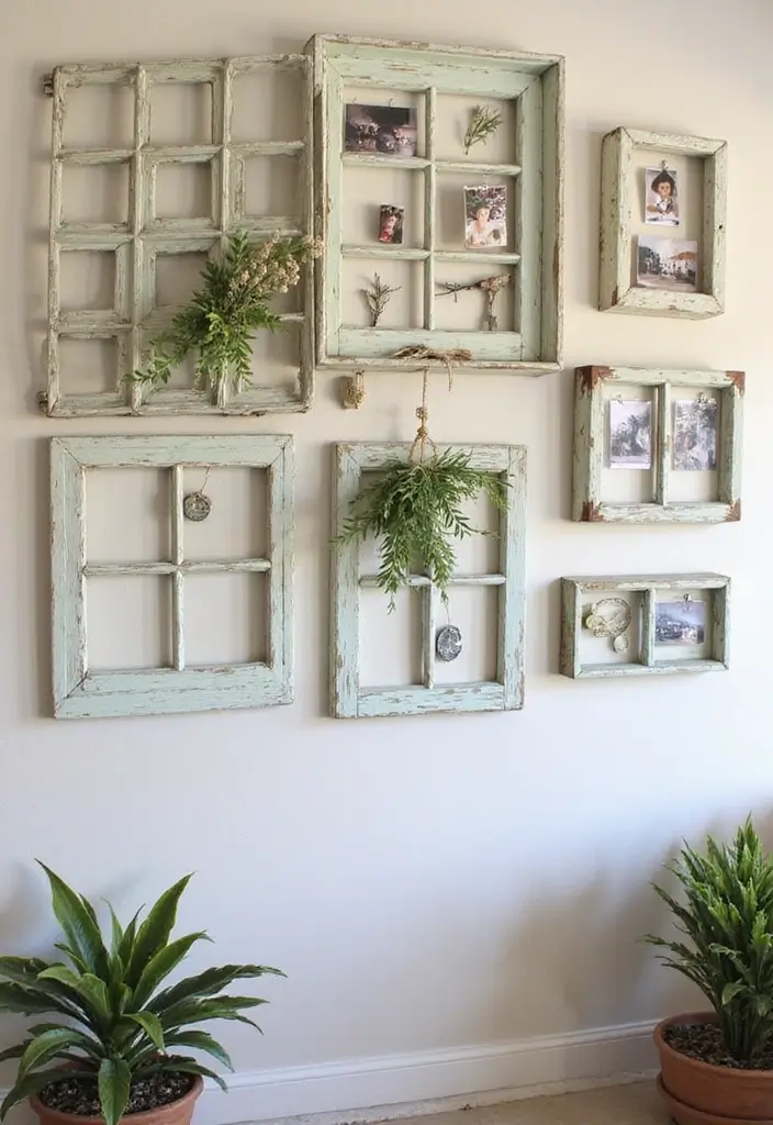 27+ Wall Design Ideas That Add Personality to Your Home - 26. Whimsical Window Frames