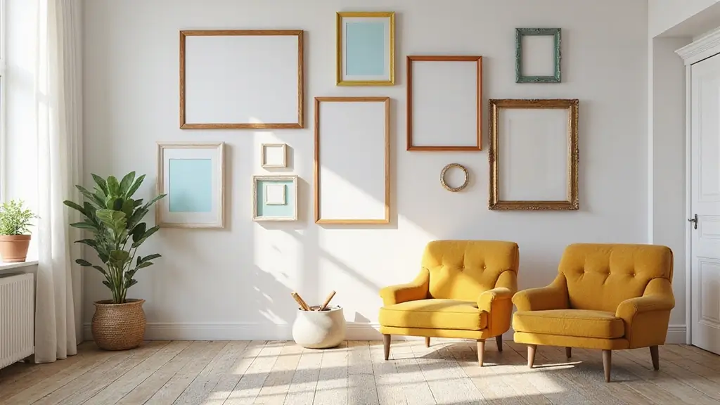 27+ Wall Photo Frame Ideas for Creative Displays