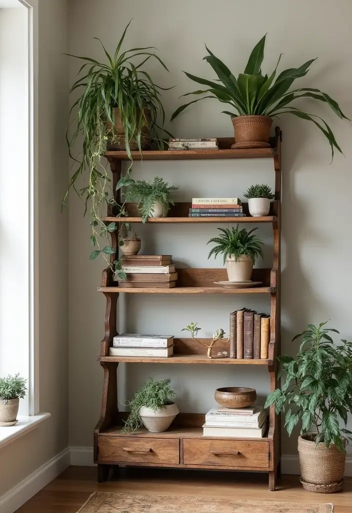 27+ Wall Shelf Ideas That Balance Beauty and Function - 6. Rustic Wooden Shelves