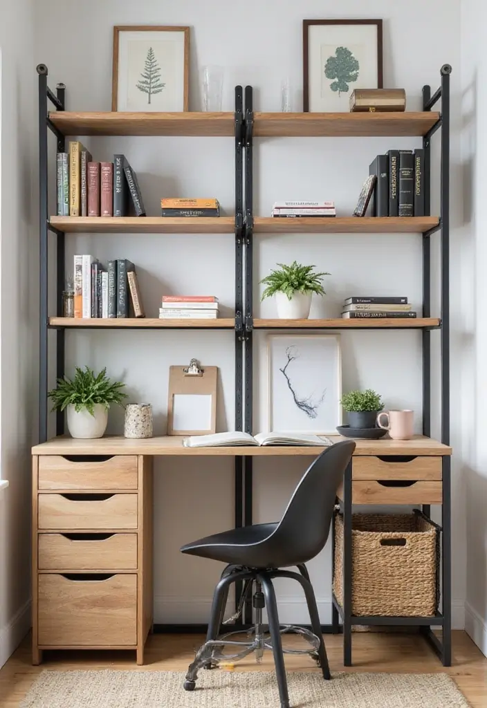 27+ Wall Shelf Ideas That Balance Beauty and Function - 9. Adjustable Shelving Systems