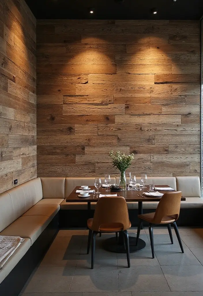 28+ Dining Room Wall Decor Ideas for Elegant Meals - 7. Textured Wall Panels