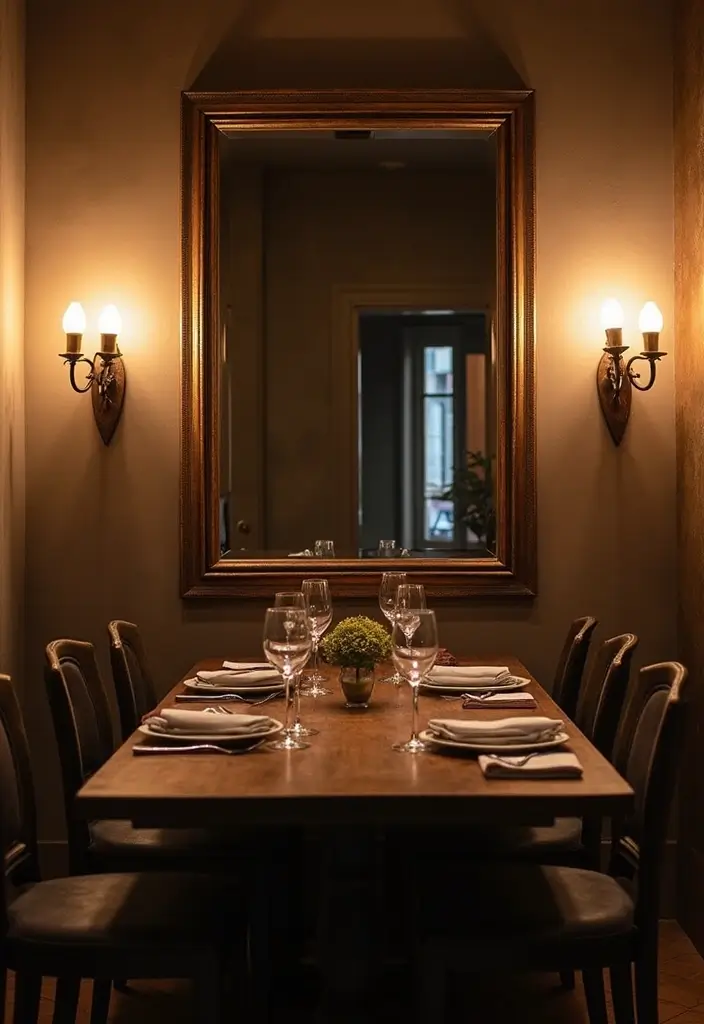 28+ Dining Room Wall Decor Ideas for Elegant Meals - 9. Elegant Sconces
