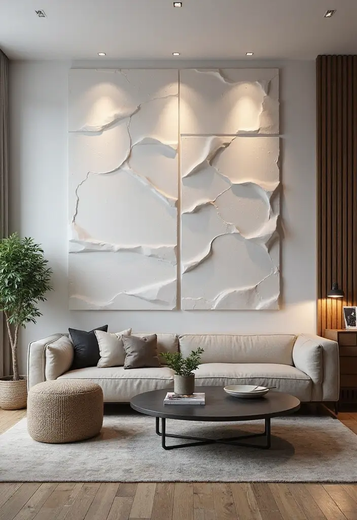 28+ Wall Covering Ideas That Redefine Interiors - 10. 3D Wall Panels