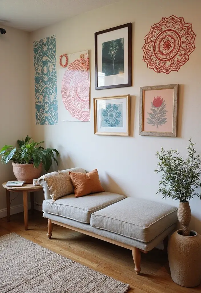 28+ Wall Covering Ideas That Redefine Interiors - 16. Stencil Art