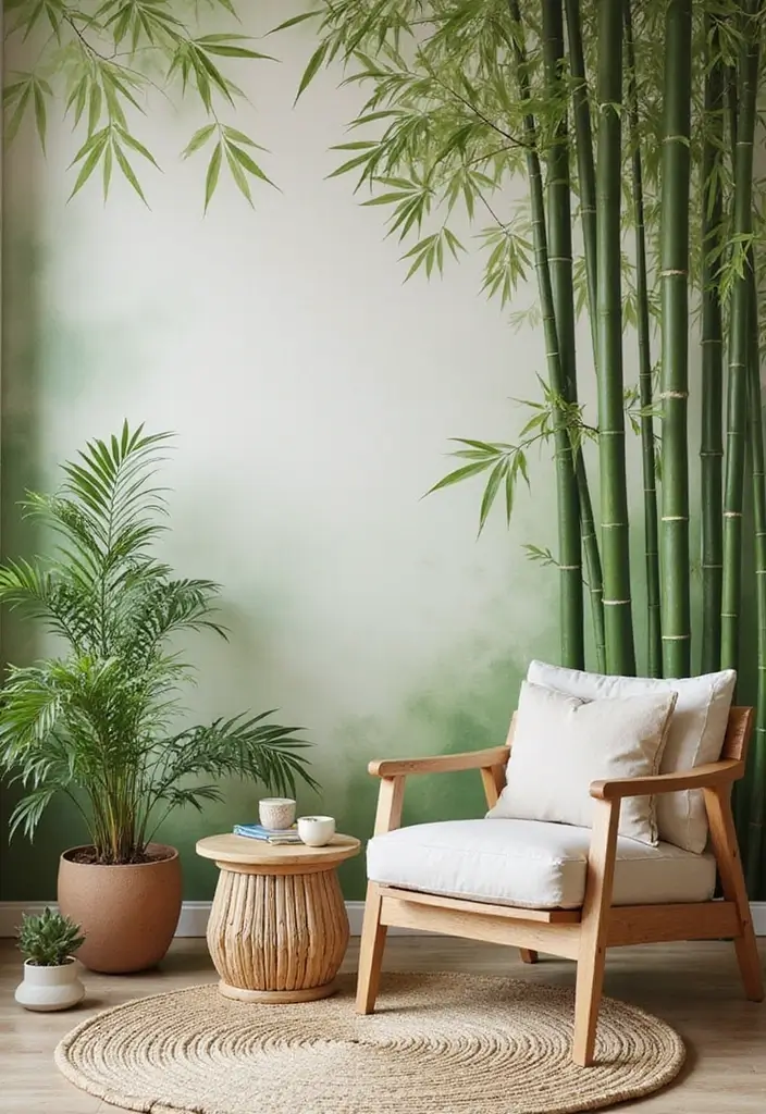28+ Wall Covering Ideas That Redefine Interiors - 2. Bamboo Wallpaper