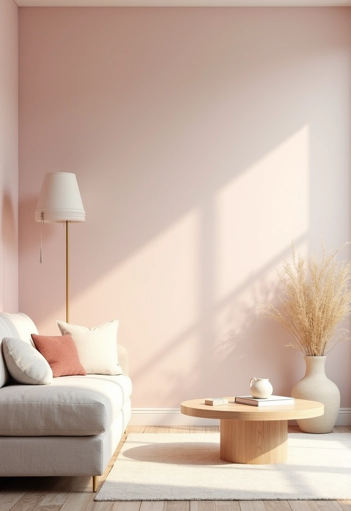 29+ Media Wall Ideas for Modern Homes 26 29+ Media Wall Ideas for Modern Homes - 26. Soft Color Palettes