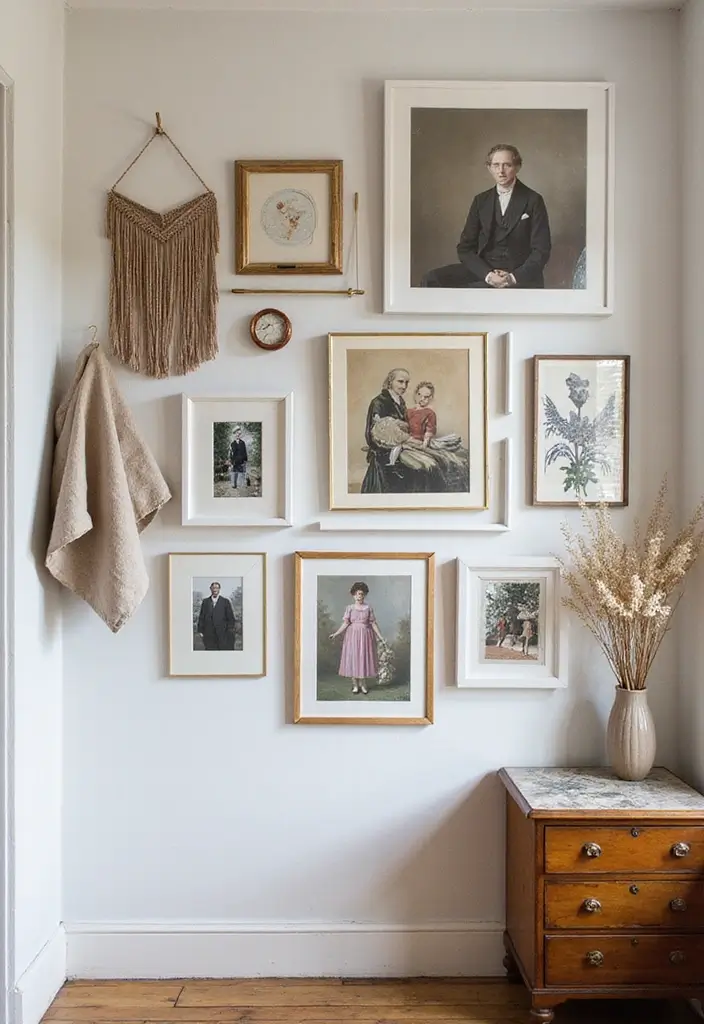 29+ Picture Wall Ideas That Elevate Your Interiors - 10. Mix of Mediums