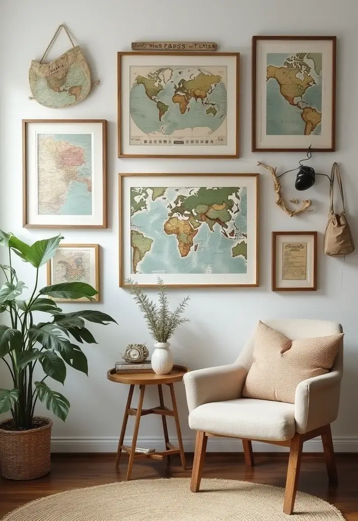 29+ Picture Wall Ideas That Elevate Your Interiors - 6. Thematic Collections