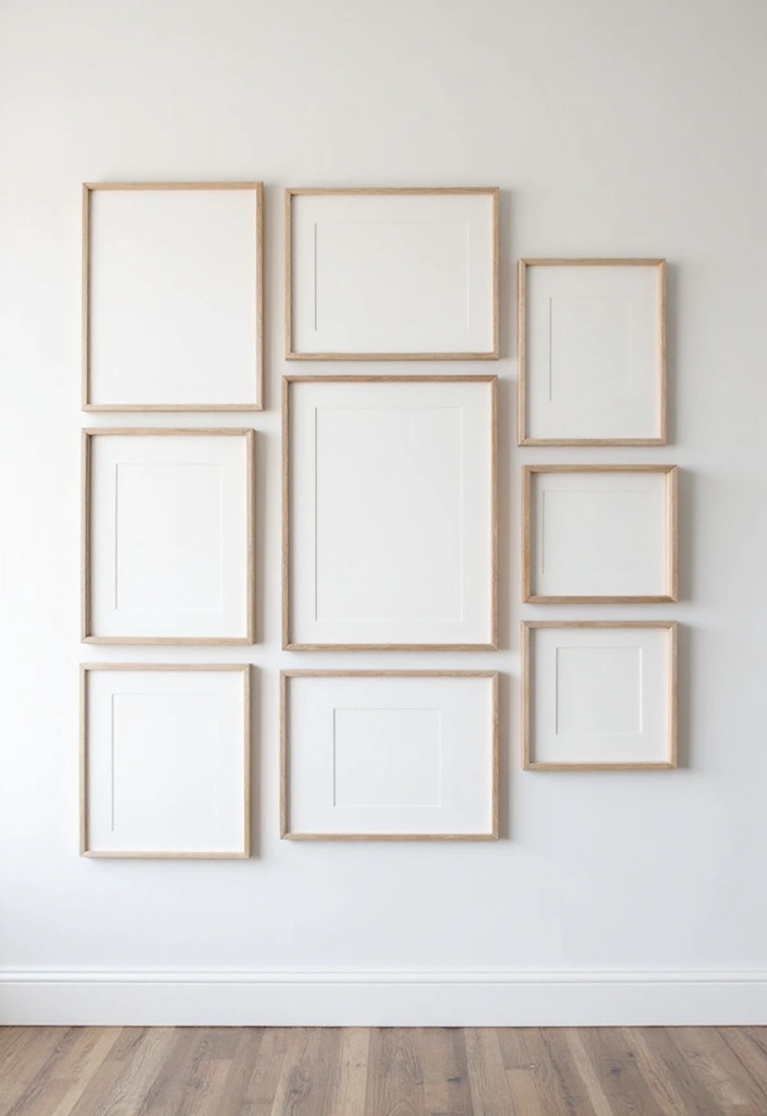 29+ Picture Wall Ideas That Elevate Your Interiors - 9. Grid Layout for Organization
