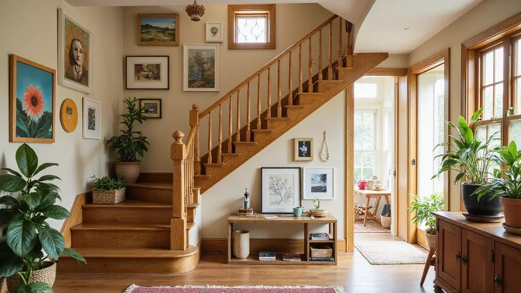 29+ Stairs Wall Decor Ideas That Catch Every Eye