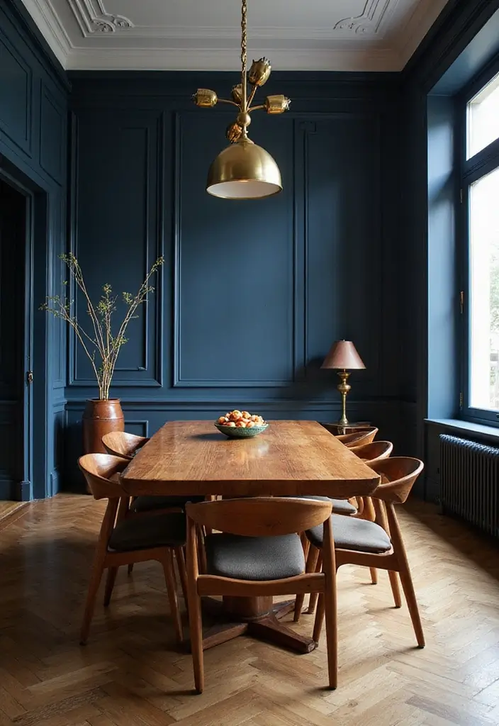 29+ Wall Colors That Make Any Room Look Fresh - 12. Classic Navy Blue