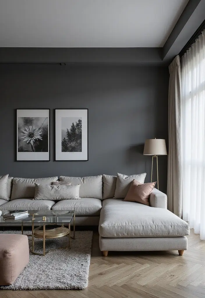 29+ Wall Colors That Make Any Room Look Fresh - 14. Cool Grey