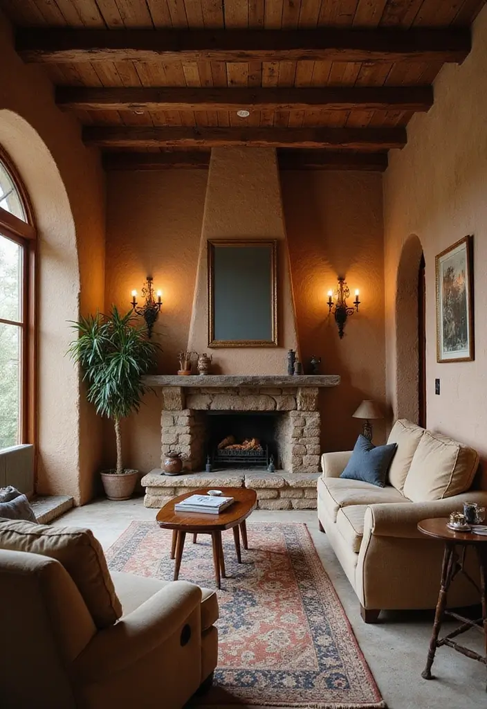 29+ Wall Colors That Make Any Room Look Fresh - 23. Rustic Brown