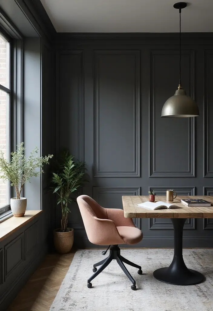 29+ Wall Colors That Make Any Room Look Fresh - 5. Charcoal Gray