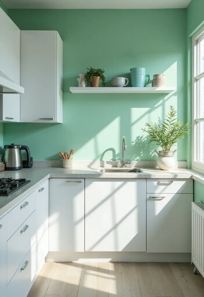 29+ Wall Colors That Make Any Room Look Fresh - 8. Mint Green