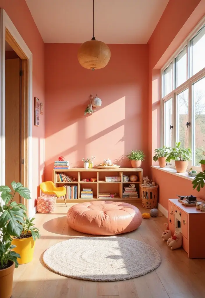 29+ Wall Colors That Make Any Room Look Fresh - 9. Coral Peach