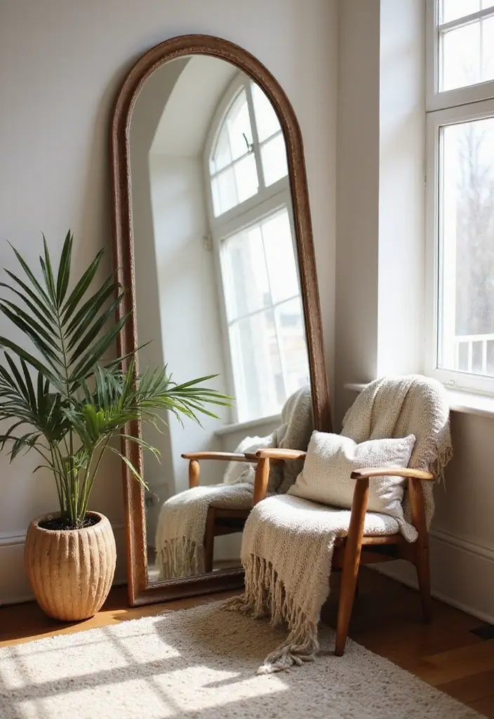 29+ Wall Mirror Ideas That Add Light and Space - 3. Arched Mirrors