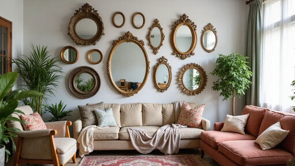 29+ Wall Mirror Ideas That Add Light and Space