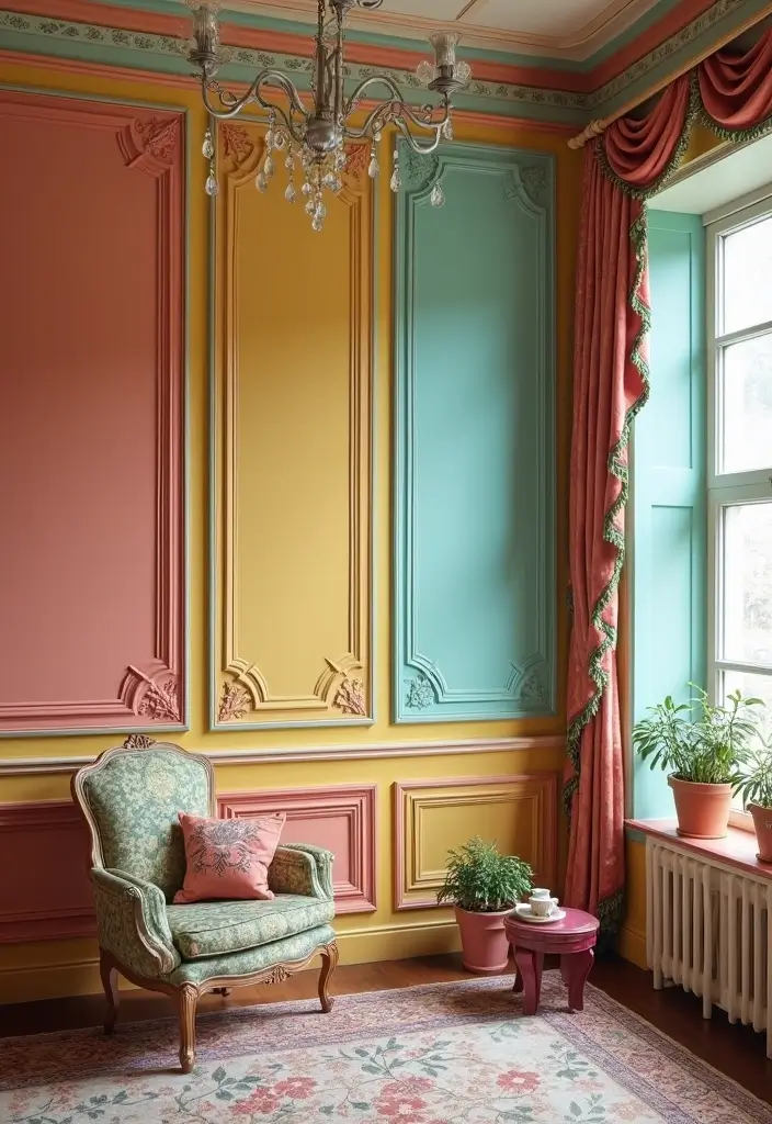 29+ Wall Molding Designs for Elegant Interiors - 15. Artistic Molding Techniques