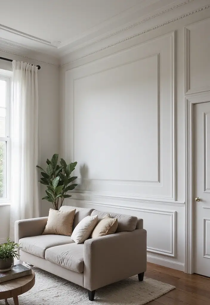 29+ Wall Molding Designs for Elegant Interiors - 20. Contemporary Geometric Designs
